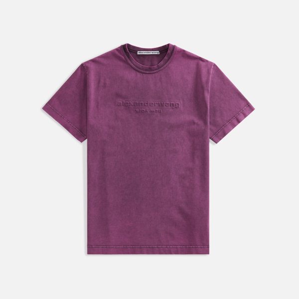 T by Alexander Wang Tee with Bi Color Acid - Acid Candy For Sale