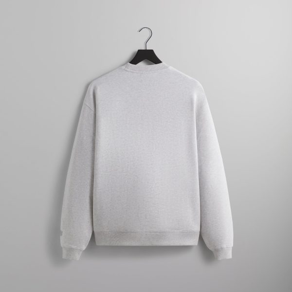 Kith for the New York Knicks City So Nice Nelson Crewneck - Light Heather Grey Sale - Image 2