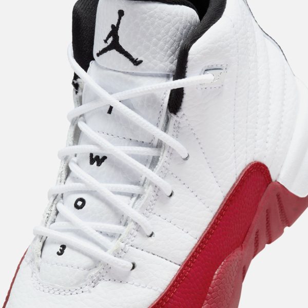 Nike PS Air Jordan 12 Retro - White   Black   Varsity Red Cheap - Image 5