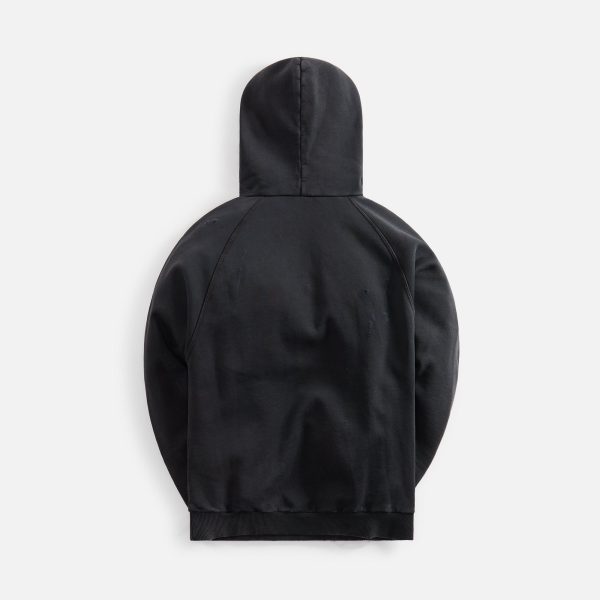 1017 ALYX 9SM Destroyed Mark Flood Box Hoodie - Washed Black Sale - Image 2